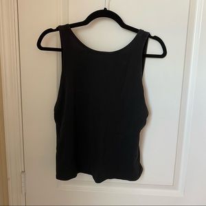Lululemon Black Back-Tie Tank